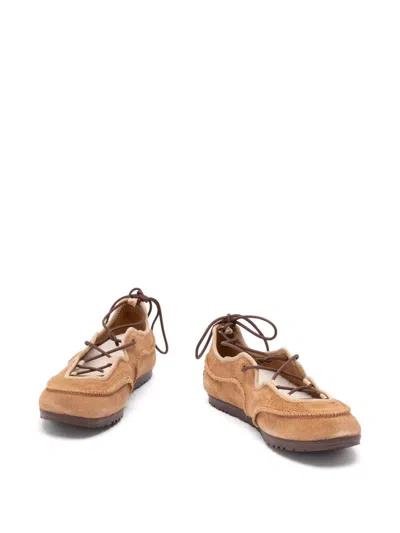 Ugg Quill Ballet Sneakers In Brown