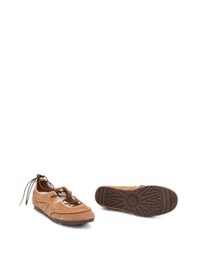 Ugg Quill Ballet Sneakers In Brown