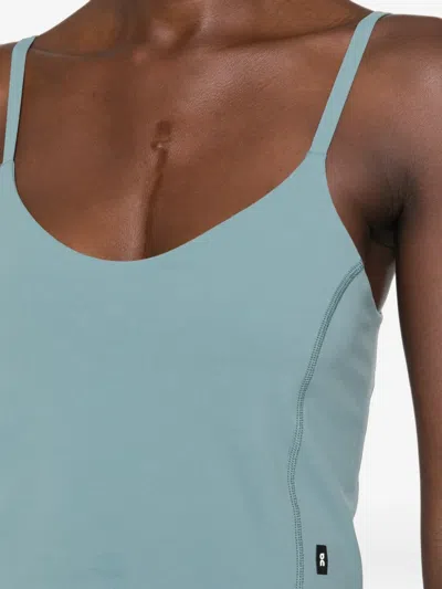 On Studio Crop Top In Blue