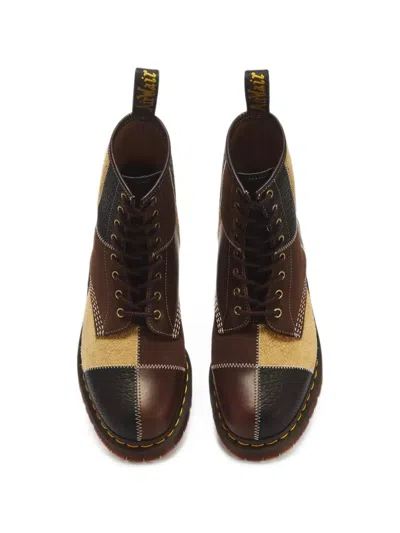 Dr. Martens 1460 Patchwork Lace-up Boots In Multi