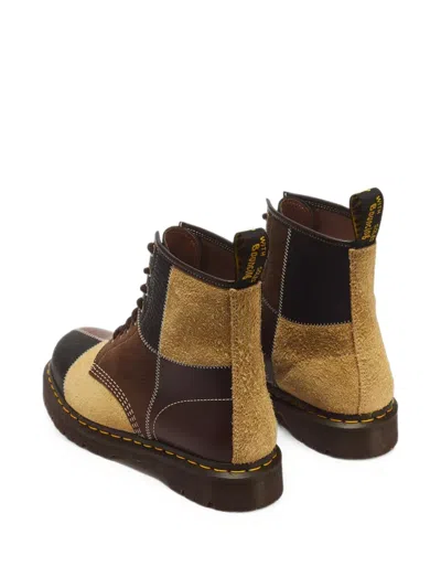 Dr. Martens 1460 Patchwork Lace-up Boots In Multi