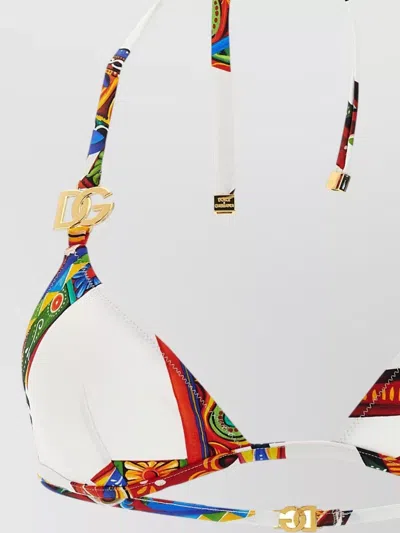 Dolce & Gabbana Printed Bikini In Multi