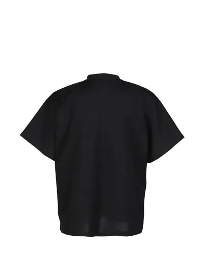 Prototypes 로렐 프린트 크루 넥 티셔츠 In Black