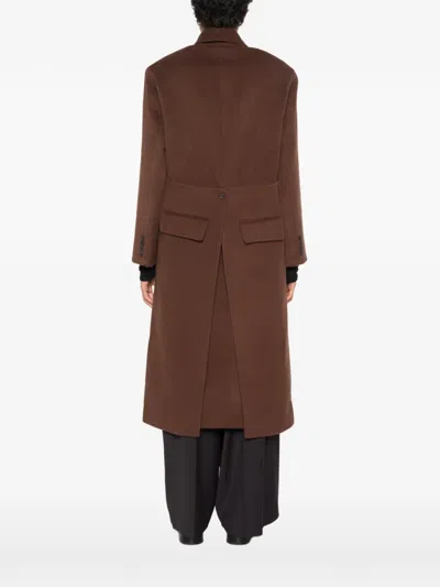 Source Unknown Hutton Double-breasted Coat In Multi
