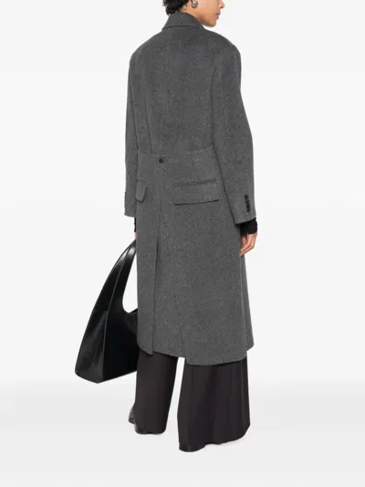 Source Unknown Hutton Double-breasted Coat In Multi