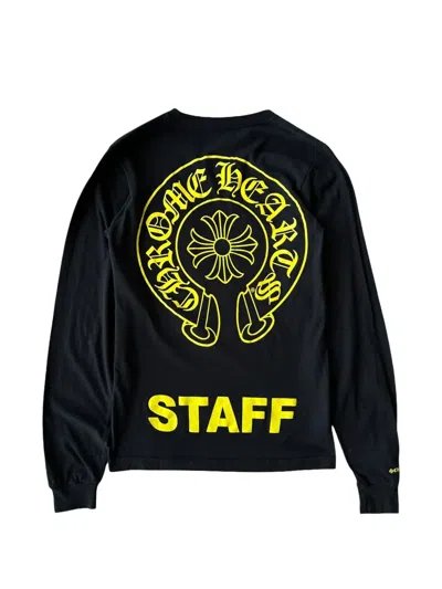 Chrome Hearts 긴소매 티셔츠 In Black