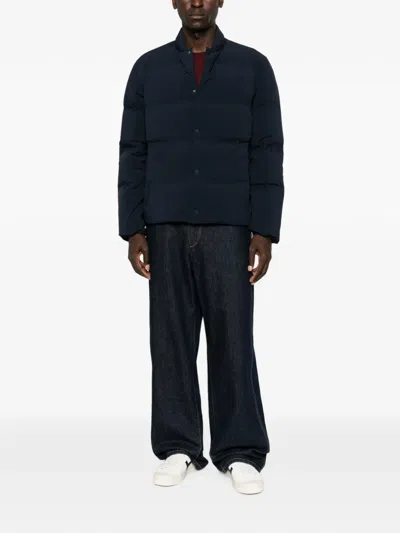 Herno Quilted Press-stud Jacket In Multi