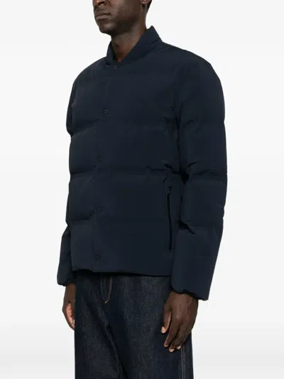 Herno Quilted Press-stud Jacket In Multi