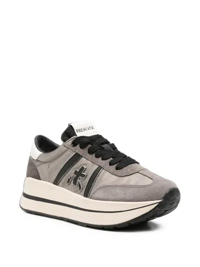 Premiata Beth Platform Sneakers In Multi