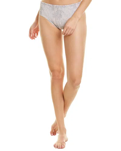 Aila Blue Bambi Bikini Bottom In Gray