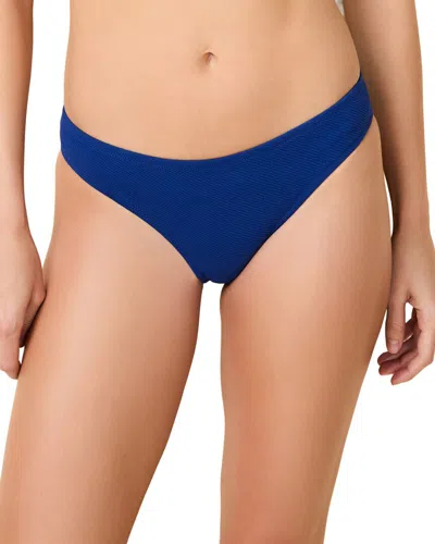 Solid & Striped The Eva Bikini Bottom In Blue