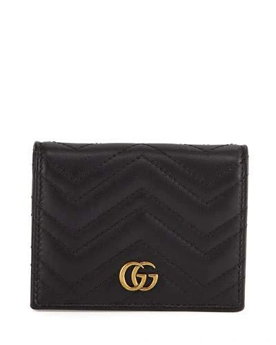 Gucci Gg Marmont Small Quilted Leather Wallet