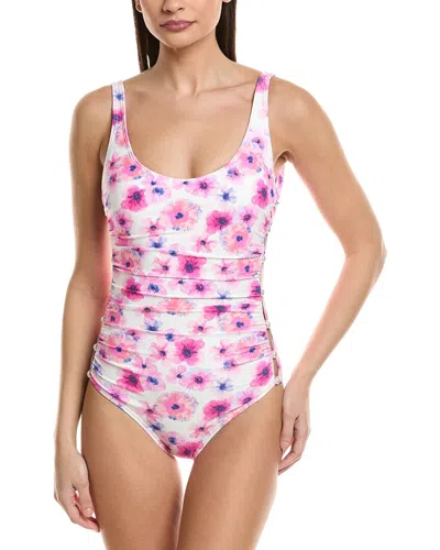 Carmen Marc Valvo Printed One-piece In Multi