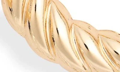 Leith 2-pack Twisted Hoop Earrings In Gold