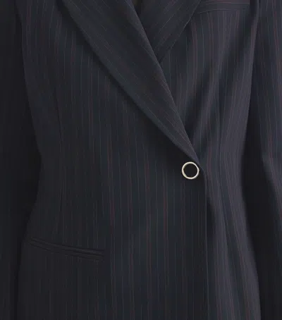 Claudie Pierlot Stripe Blazer In Multi