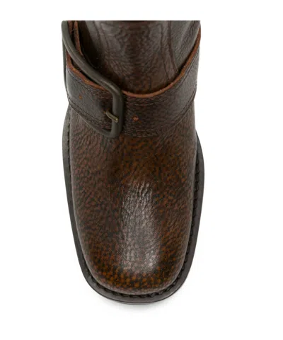 Dries Van Noten Square-toe Tall Boots In Multi