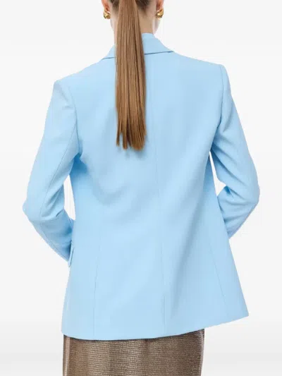 Nenette Baila Double-breasted Blazer In Blue