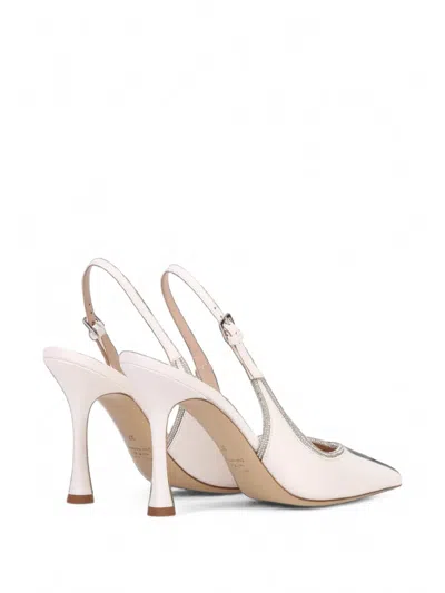 Ninalilou 90 Amy Strass-embellished Pumps In White