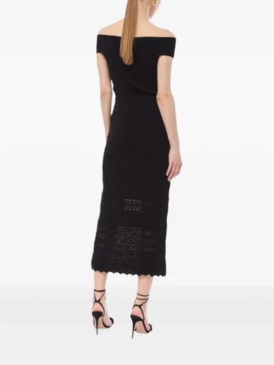 Nenette Off-shoulder Top In Black