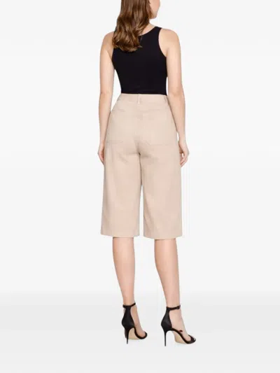 Dondup Delfine Belt-loop Shorts In Neutral