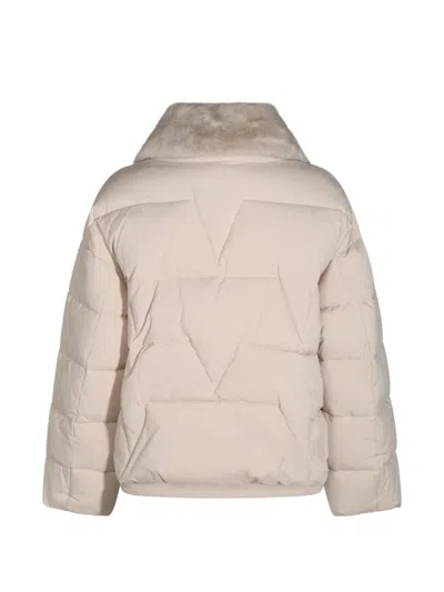 Urbancode Puffer Jacket In Neutral