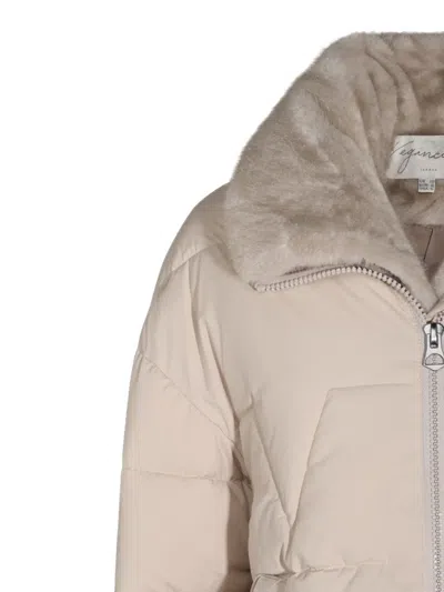 Urbancode Puffer Jacket In Neutral