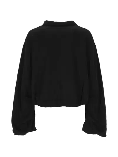 Thom Krom Zip-up Cropped Jacket In Multi