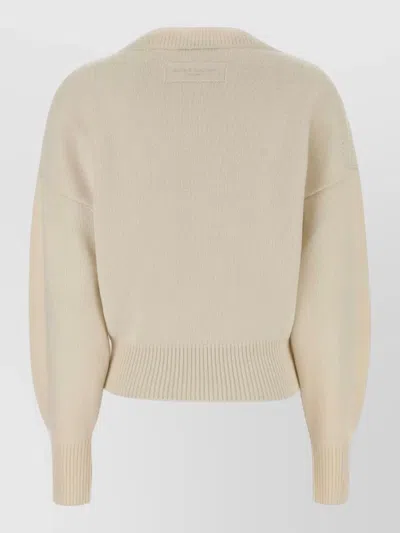 Givenchy Square Neck Sweater In Neutral