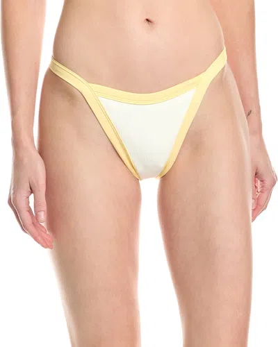 L*space Lspace Mackenzie Bitsy Bikini Bottoms In Yellow