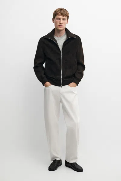Massimo Dutti In Bruin