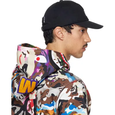 Bape Black Ape Head Cap In Black