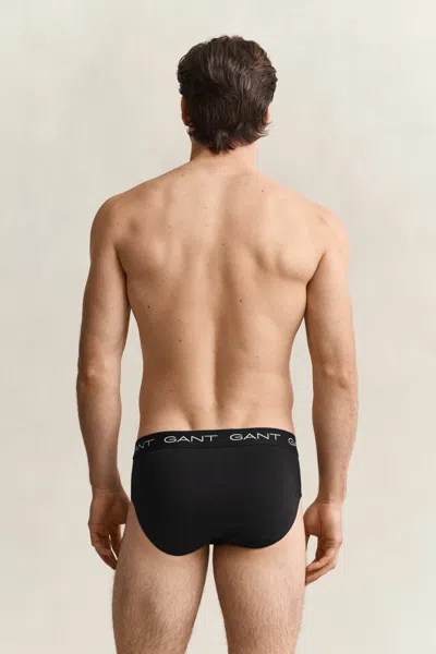 Gant 3-pack Briefs In Black