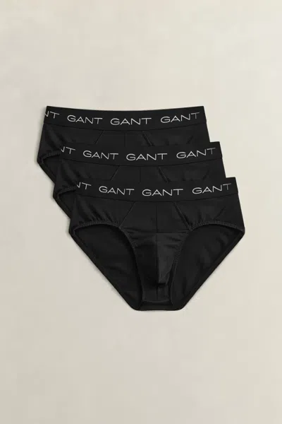 Gant 3-pack Briefs In Black
