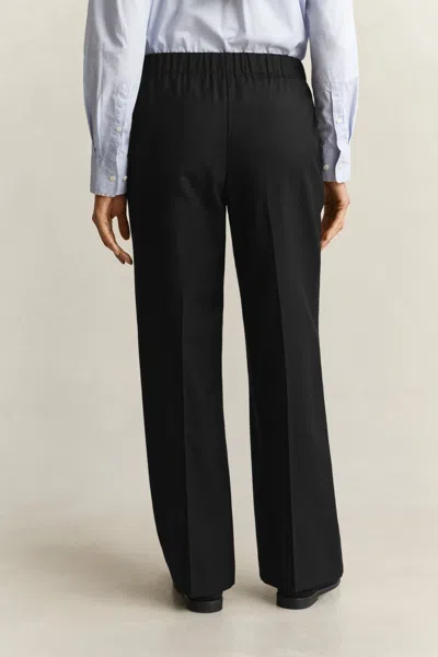 Gant Wool Blend Pants In White