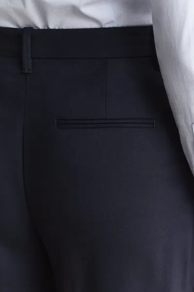 Gant Tailored Wool Pants In Blue