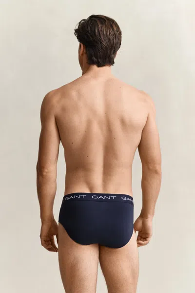 Gant 3-pack Briefs In Blue