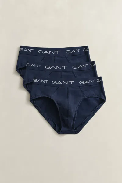Gant 3-pack Briefs In Blue