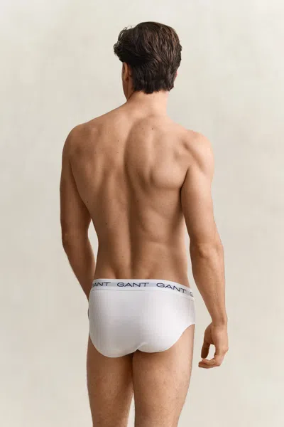 Gant 3-pack Briefs In White