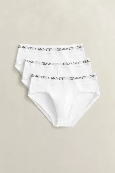 Gant 3-pack Briefs In White