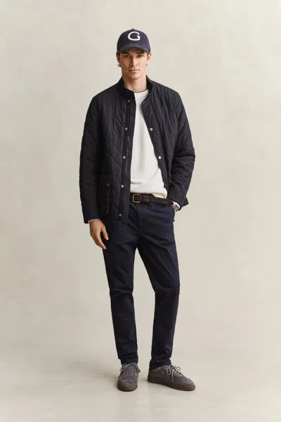 Gant Shield Crew Neck Sweatshirt In White