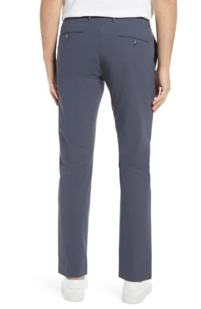 Zanella Active Stretch Flat Front Pants In Gray