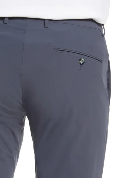 Zanella Active Stretch Flat Front Pants In Gray