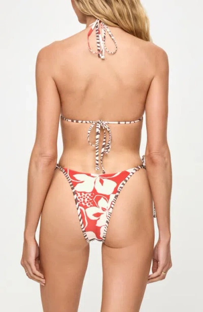 L*space Lspace Banning Bikini Top In Multi