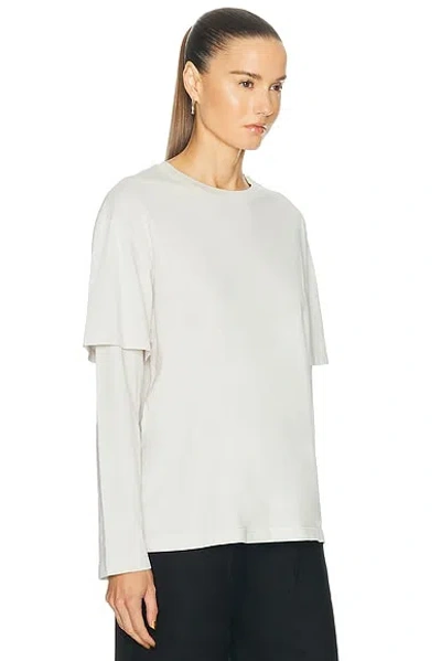 Agolde Lois Tee In White