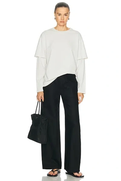 Agolde Lois Tee In White