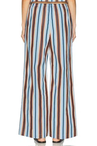 Solid & Striped Ashling Striped Wide Leg Pants In Multi
