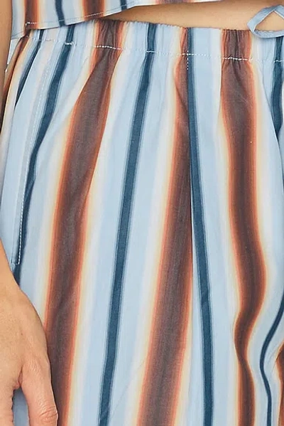 Solid & Striped Ashling Striped Wide Leg Pants In Multi