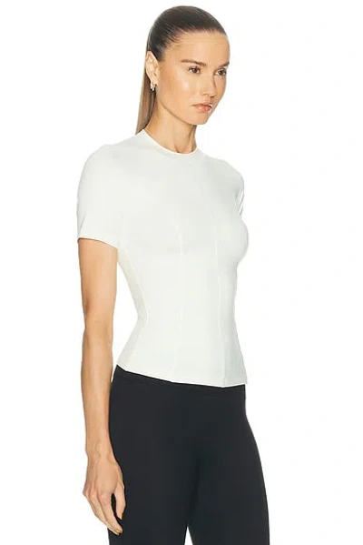 Norba Contour Tee In White