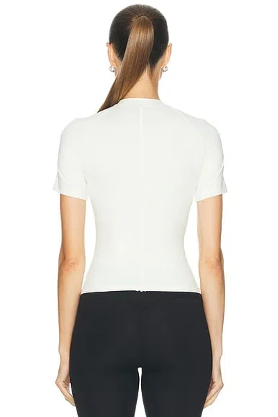 Norba Contour Tee In White