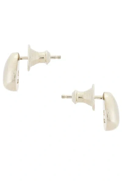 Sophie Buhai Tiny Egg Stud Earrings In Sterling Silver
